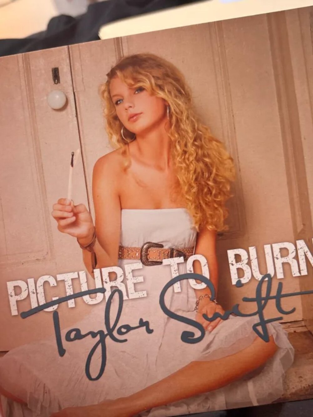 VERY RARE Taylor Swift - Picture To Burn (7" Single Vinyl)